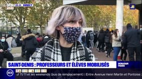 Saint-Denis: professeurs et élèves mobilisés contre le protocole sanitaire