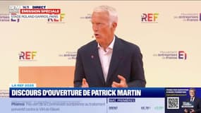 Suivez le discours de Patrick Martin à la REF