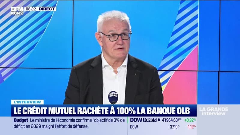 Daniel Baal (Crédit Mutuel) : Le Crédit Mutuel rachète à 100% la banque OLB - 20/03