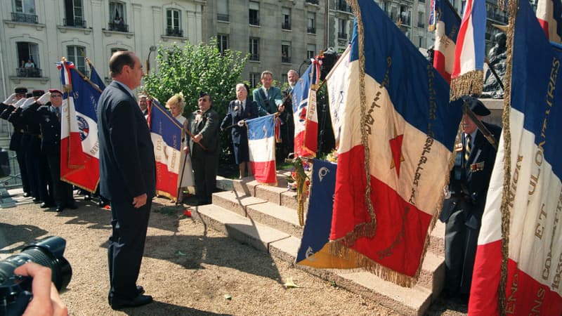 Jacques Chirac, le 16 juillet 1995.