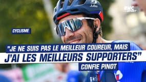 Cyclisme : "Je suis loin d'être le plus grand coureur, mais j'ai les meilleurs supporters" confie Pinot