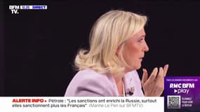Marine Le Pen: "Les sanctions ont enrichi la Russie, est surtout elles sanctionnent plus les Français"