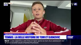 Roland-Garros: quand Novak Djokovic se prend d'affection pour Tom, un jeune fan de tennis boulonnais
