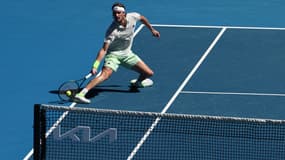 Stefanos Tsitsipas lors de l'Open d'Australie 2024.