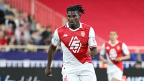 L'attaquant suisse Breel Embolo lors d'un match de l'AS Monaco en Ligue des champions, le 22 octobre 2024