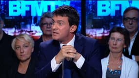 Manuel Valls sur BFMTV, dimanche 29 septembre.