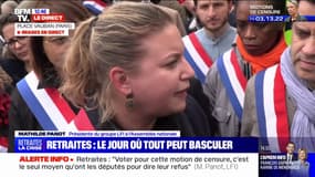 Retraites: pour Mathilde Panot, le gouvernement "a utilisé tous les outils anti-démocratiques de la Vème République"