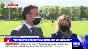 Emmanuel Macron sur l'équipe de France: "J'ai une confiance complète en Didier Deschamps"