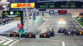 Le départ du Grand Prix de Bahreïn
