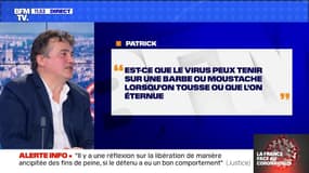 Le coronavirus peut-il tenir sur une barbe ou une moustache ? BFMTV répond à vos questions