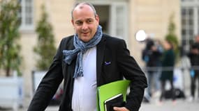 Laurent Berger reçu à l'hôtel Matignon à Paris, le 16 mai 2023.