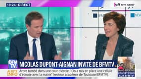 Nicolas Dupont-Aignan face à Ruth Elkrief