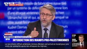 "Je remercie le ministre de l'Intérieur d'avoir interdit ces manifestations pro-palestiniennes" affirme Haïm Korsia, grand Rabbin de France