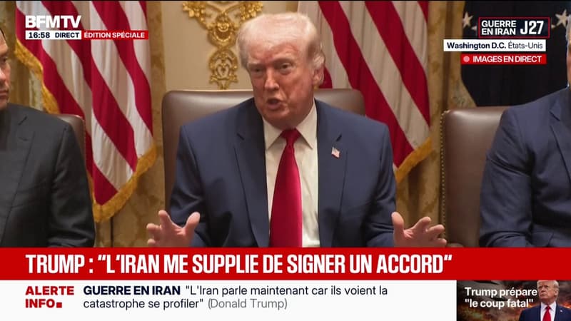 Guerre en Iran: "Il n'y a rien qu'ils puissent faire contre nous", assure Donald Trump