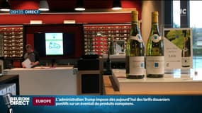 Nouvelles taxes américaines sur le vin français: "On est pris en otages"