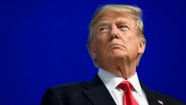 Donald Trump à Davos, en Suisse, le 26 janvier 2018