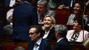 Marine Le Pen à l'Assemblée nationale