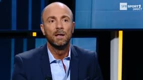 Christophe Dugarry dans Le Vestiaire