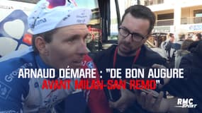 Arnaud Démare : "De bon augure avant Milan-San Remo"