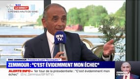 "La déception est immense": Éric Zemmour commente son score à la présidentielle