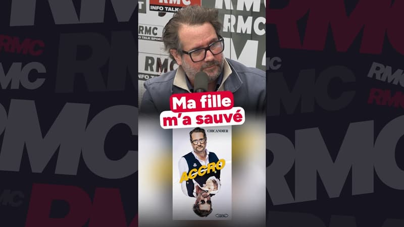 Chicandier dans Des Livres RMC : "Ma fille m'a sauvé"