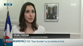 Le retour de la consigne? Brune Poirson, secrétaire d'Etat à la Transition, écologique et solidaire, défend ce projet