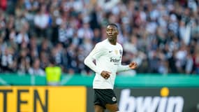 Randal Kolo Muani avec Francfort, le 3 juin 2023