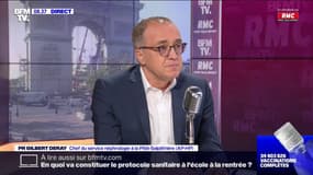 "Ne pas mettre le masque en extérieur" lorsqu'on est dans une foule est "une erreur" pour le Pr Gilbert Deray