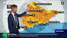 Météo Côte d’Azur: une journée encore chaude malgré quelques nuages, 30°C à Nice dans l'après-midi