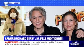 Richard Berry accusé d'inceste: sa fille Coline entendue par les enquêteurs