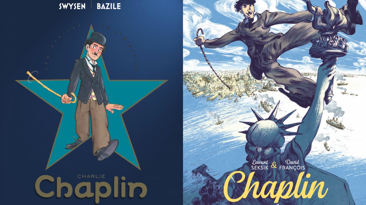 Deux BD consacrées à Charlie Chaplin Deux BD consacrées à Charlie Chaplin