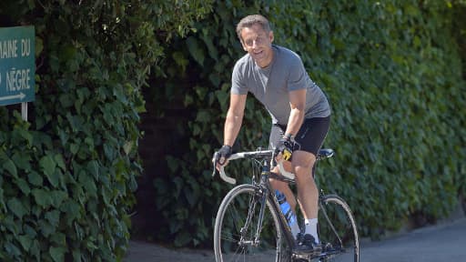 Nicolas Sarkozy en vacances au Cap Nègre en 2010