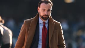 Giovanni Manna, directeur sportif du SSC Napoli, à Naples le 29 décembre 2024