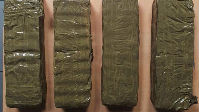 Une tonne de cannabis saisie en région parisienne, ce jeudi 11 août 2022. (Photo d'illustration)