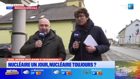 "L'énergie nucléaire est incontournable, c'est une réalité" assure le maire de Fessenheim Claude Brender