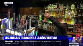 Covid-19: les anglais fêtent la réouverture des bars et des restaurants