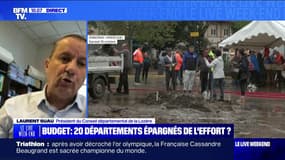 Intempéries: "Il va falloir la solidarité de l'État (...), du département de la Lozère", souligne Laurent Suau, président du Conseil départemental de la Lozère