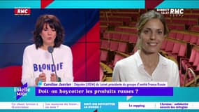 La députée Caroline Janvier dans "Estelle Midi" sur RMC et RMC Story