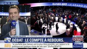 Grand débat de la présidentielle: "Marine Le Pen sera extrêmement concrète et précise", Florian Philippot
