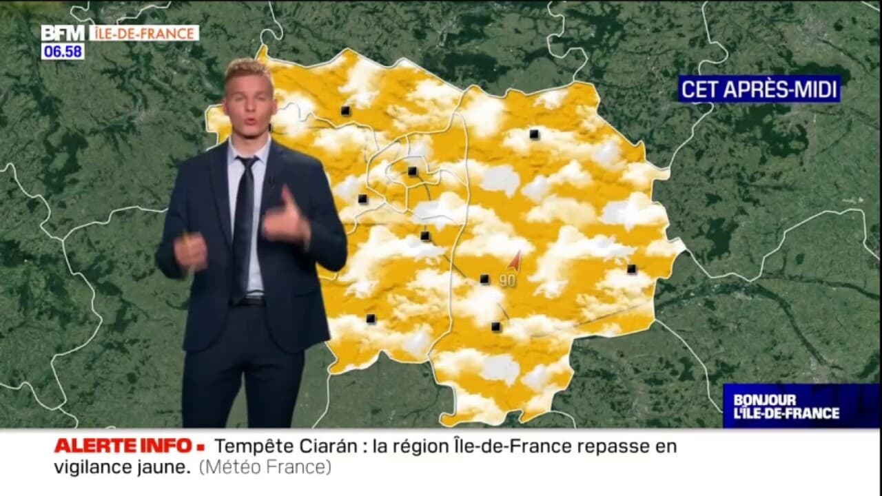 Météo Paris Île-de-France: des averses ce jeudi et du vent, 13°C à ...