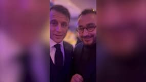 Emmanuel Macron et Stéphane Manigold