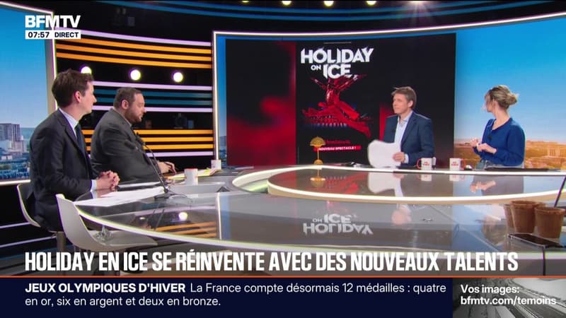 LA CULTURE DE PHILIPPE - "Holiday en Ice" se réinvente avec de nouveaux talents comme le français Thomas Gipoulou, ancien sportif professionnel