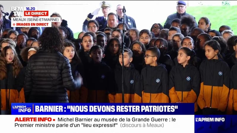 11-Novembre: La Marseillaise chantée par les enfants des écoles de Meaux