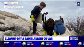 Saint-Laurent-du-Var: nettoyage des plages pour la journée de la Terre