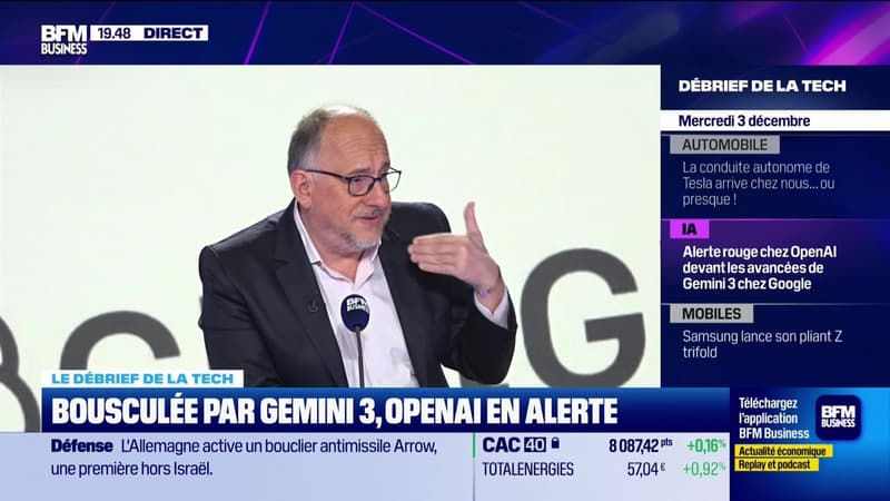 Le Débrief de la tech - Mercredi 3 décembre