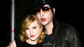 Evan Rachel Wood et Marilyn Manson