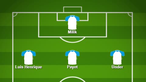 Payet glisserait dans un rôle de meneur, derrière l'attaquant