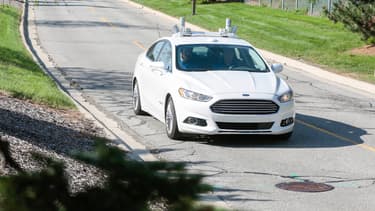 La start-up Argo AI, spécialisée dans l'intelligence artificielle va mettre au point le "coeur" des voitures autonomes Ford.