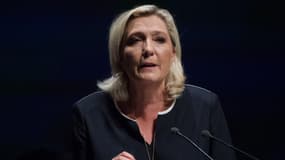 Marine Le Pen à Fréjus (Var), le 15 septembre 2019.