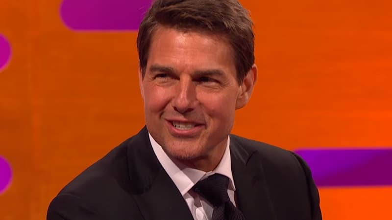 Tom Cruise sur le plateau du "Graham Norton Show"